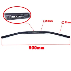Renthal black handlebar to the motorcycle, fist bar, dirt bike from the Motocross, ATV, CRF, YZF, KLX, RMZ, Ex, 1, 8 5 Main Sales Guidao Renthal - №4