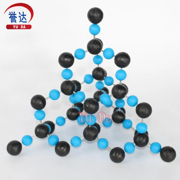 silicon dioxide Crystal structure model SiO2 Chemical materials teaching aids free shipping