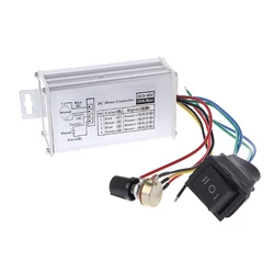 12V 24V 36V 48V SoftStart Reversible Motor Speed Control PWM Controller PWM L15