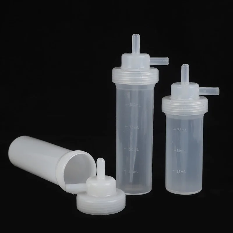 2pcs / Lot Polyethylene Bubble Absorption Bottle 75ml / 100ml Absorption Bottle
