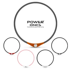 Power Ionics IDEA NECKLACE 4in1 Multifunction Titanium/Ge/F.I.R/Tourmaine 2000ions/cc Sports Waterproof  Bio PT069