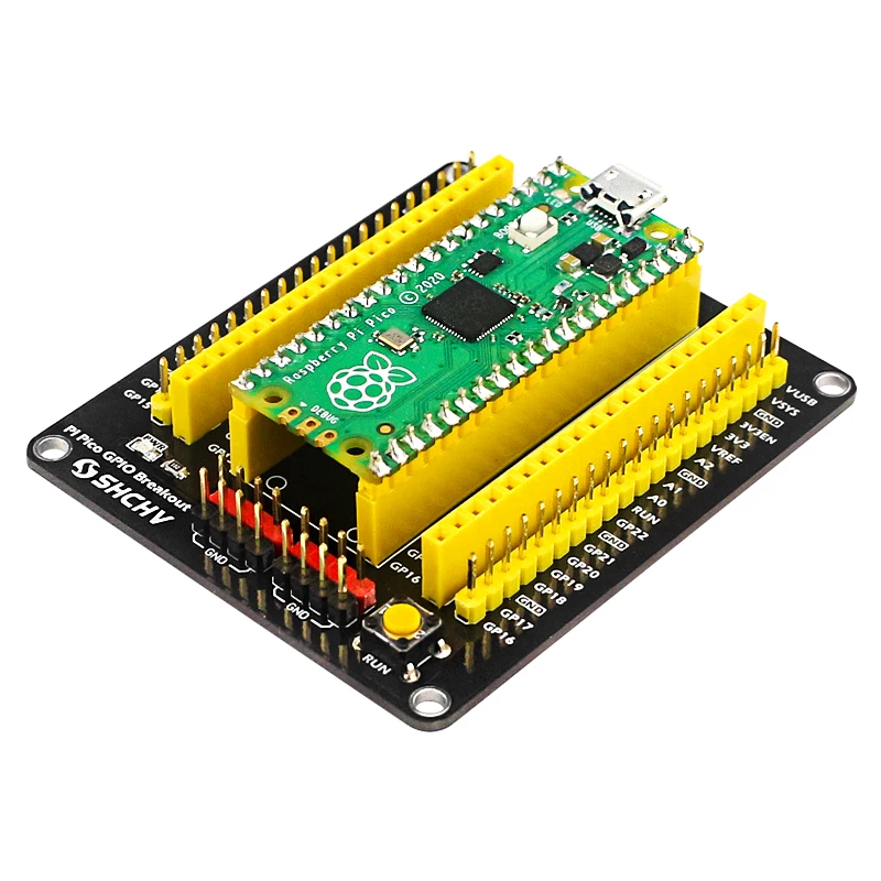 Raspberry Pi Pico GPIO – adaptateur de dérivation, carte d'extension, bricolage, broches mâles et femelles, commutateur pour Raspberry Pi Pico W