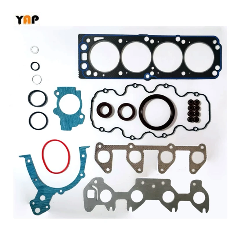 Overhaul Gasket Kit Engine FOR Daewoo Lanos saloon OpelAstra F Cabriolet Kadett CC 33 34 43 44 53 56 57 1.4L 1.5L L4 93740202