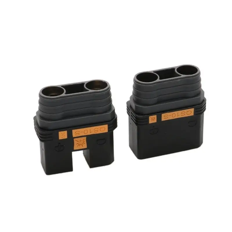 

1Pair QS10-S Male Female Plug Anti-Spark High Current Power Supply Battery Connector Weldable for RC Agriculture Drone Airplane
