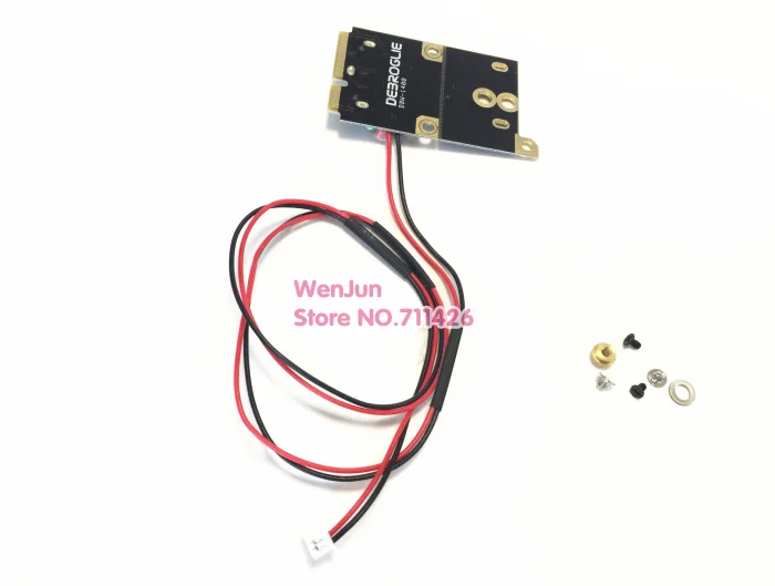 3 in 1 MINI PCI-E wireless wifi card Converter BCM94360CD BCM94331CD BCM94331CSAX with 40cm line for macbook Pro/Air