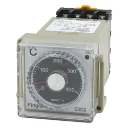 E5C2-R relay output K input 0-400C pointer temperature controller with socket E5C2 AC 220V