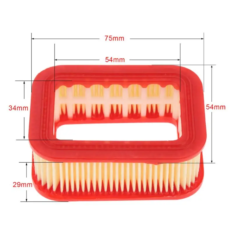 Passend für 5200 5800 52/58cc Kettensäge Papier Luftfilter Set Garten werkzeug teile