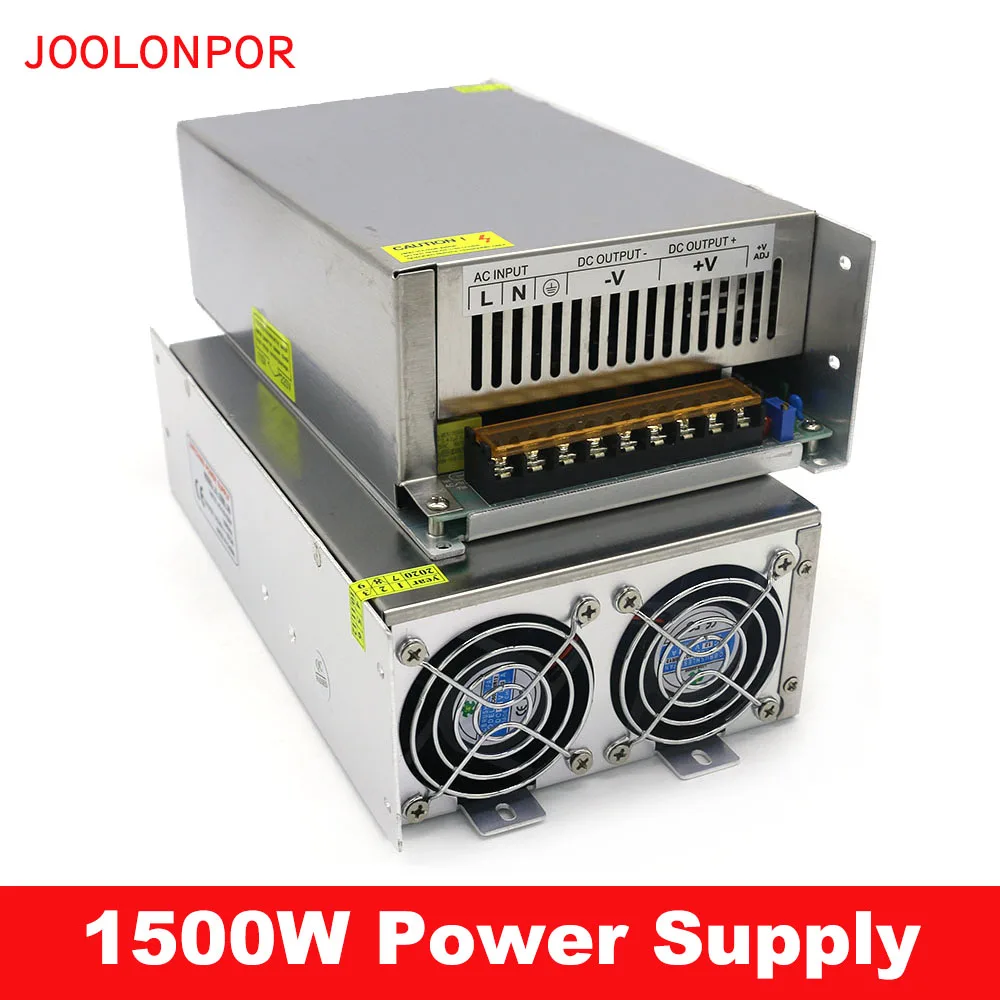 1500W Power Supply Ac to Dc 24V 30V 36V 48V 30A 40A 50A 60A Industrial Switching Power Supply Transformer for Dc Motor