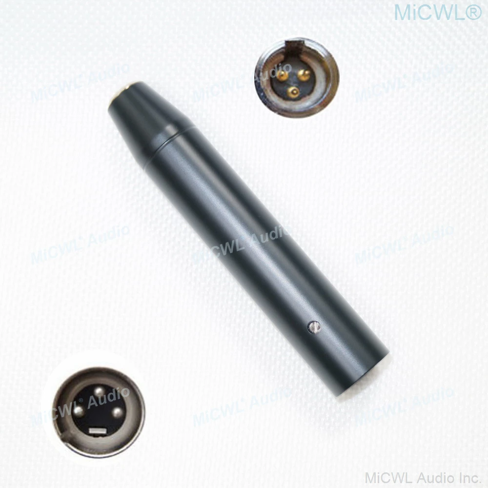 Rk100 fantasma adaptador de alimentação preamp mini ta3f 3pin para akg 4pin ta4f para xlr para shure sennheiser microfone adaptador conversor