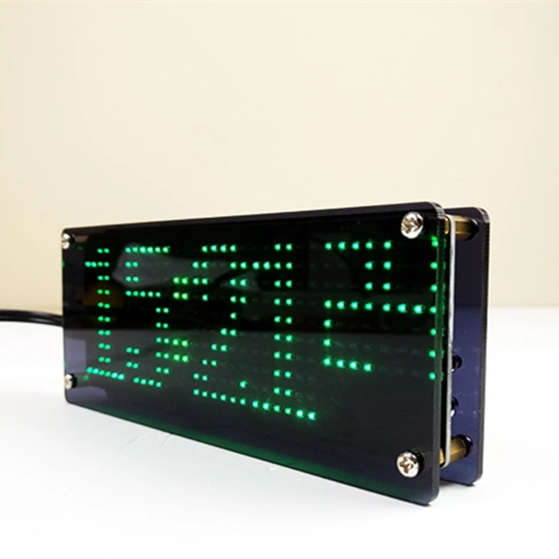 SMD LED dot matrix digital clock production kit Electronic diy clock kit Electronic production parts