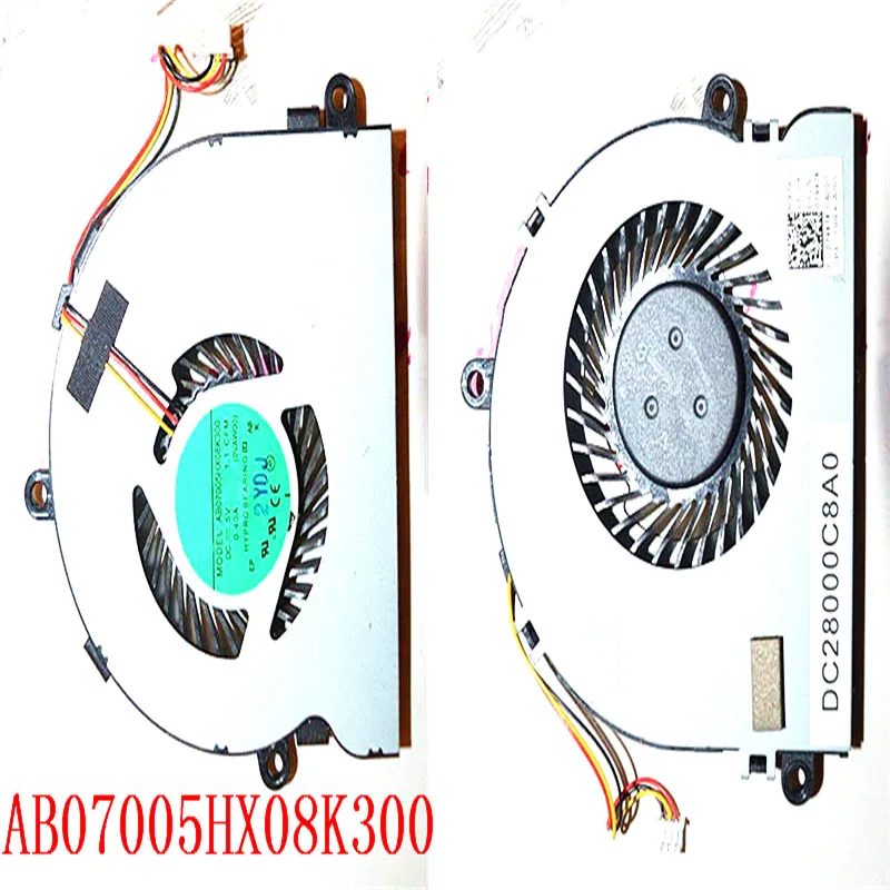 

5pcs Free shipping fan for dell Inspiron 15RV N5537 N3521 N5521 3521 5521 5721 5535 3537 cpu AB07005HX08K300 or DFS470805C0T