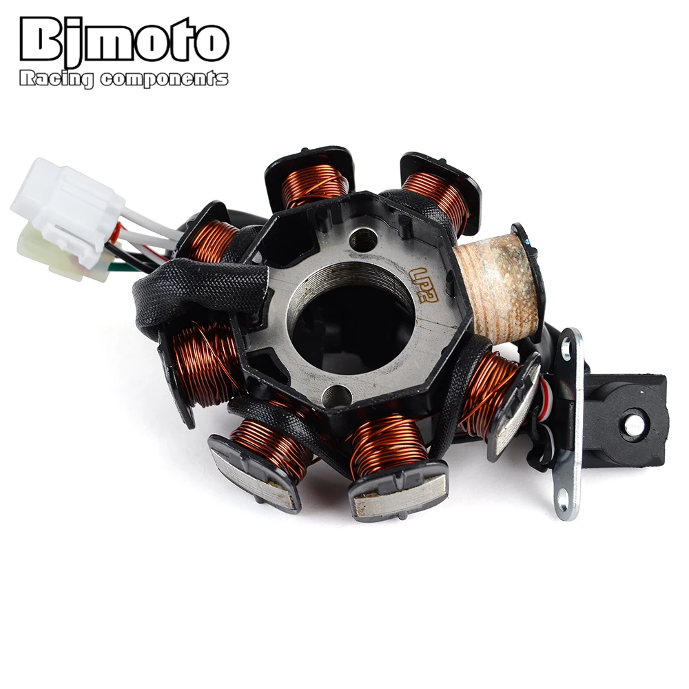 Motorcycle Magneto Generator Stator Coil For Yamaha YFM90R RAPTOR 90 2009-2013 43D-H5510-00