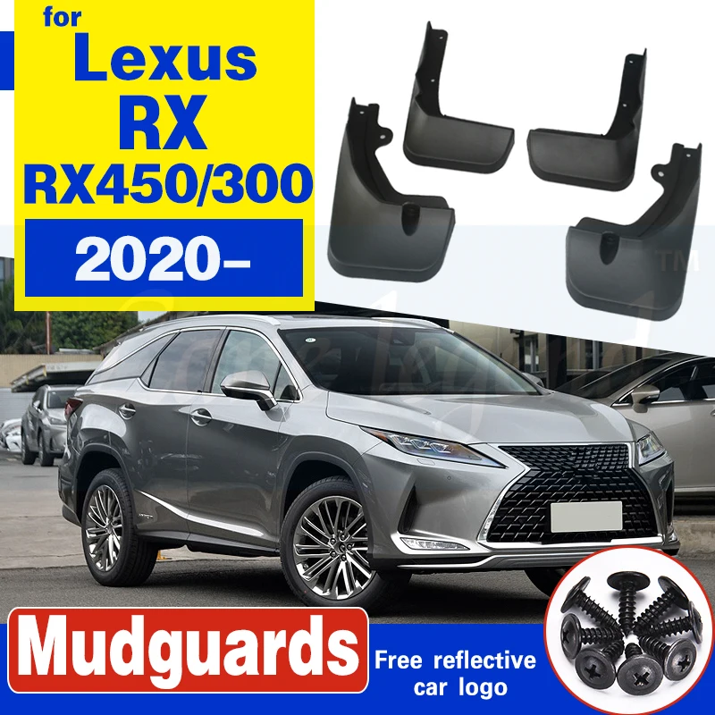 

Mud flaps For Lexus RX RX450 RX300 mudguards Fender Mud flap splash Guard fenders car accessories auto styline Front Rear 2020