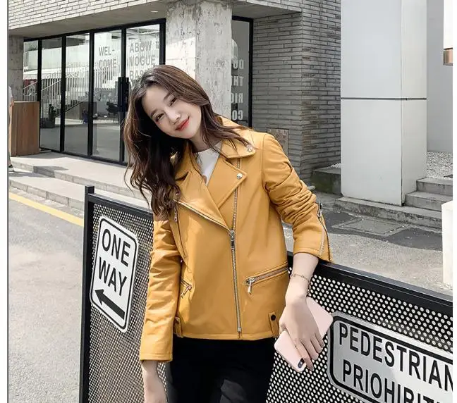 Genuine Free shipping,womens leather coat,loose style female sheepskin jacket,real Suede clothes.quality fashion leather