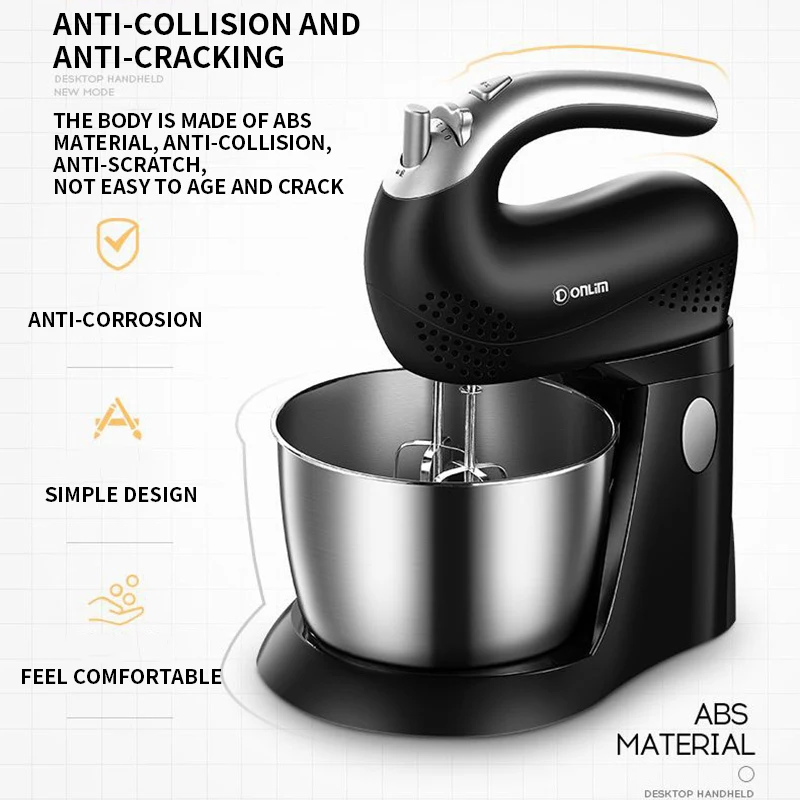 220V 전기 버터 메이커 홈 베이킹 계란 거품기 버킷 버터 케이크 메이커 220V ALD-5001