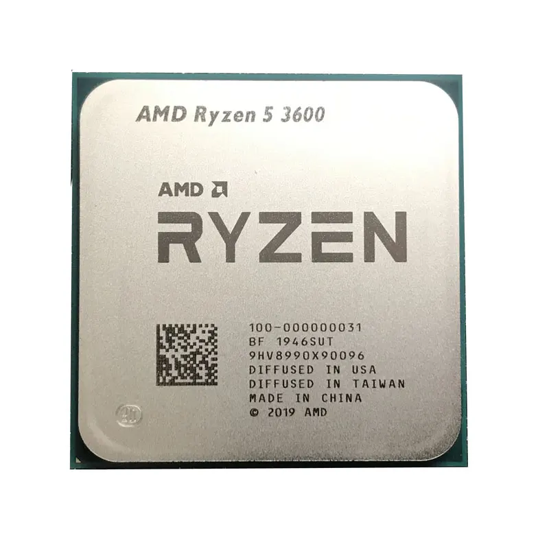 Imagem -03 - Amd Ryzen Processadores com Graxa Térmica Amd Am4 Cpu Ryzen 5600x com Pasta Térmica r5 3600x Núcleos Cpu 2600 para B550 Mobo