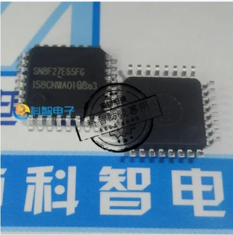 Free Shipping 100% Original  30cs SN8F27E65FG SN8F27E65 LQFP32