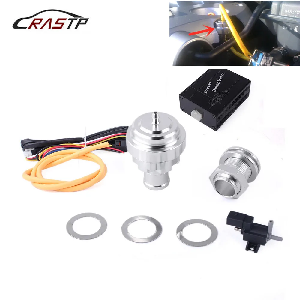 Universal Electrical Turbo Diesel Dump Valve Vacuum Blow Off Valve Kit for Audi 1.9 2.0 RS-BOV030