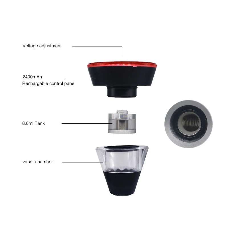 E cabeça quente hookah eletrônico e cigarro quadrado ehead vape shisha conjunto 2200mah e mangueira 1500 puffs vaper vaporizador kit