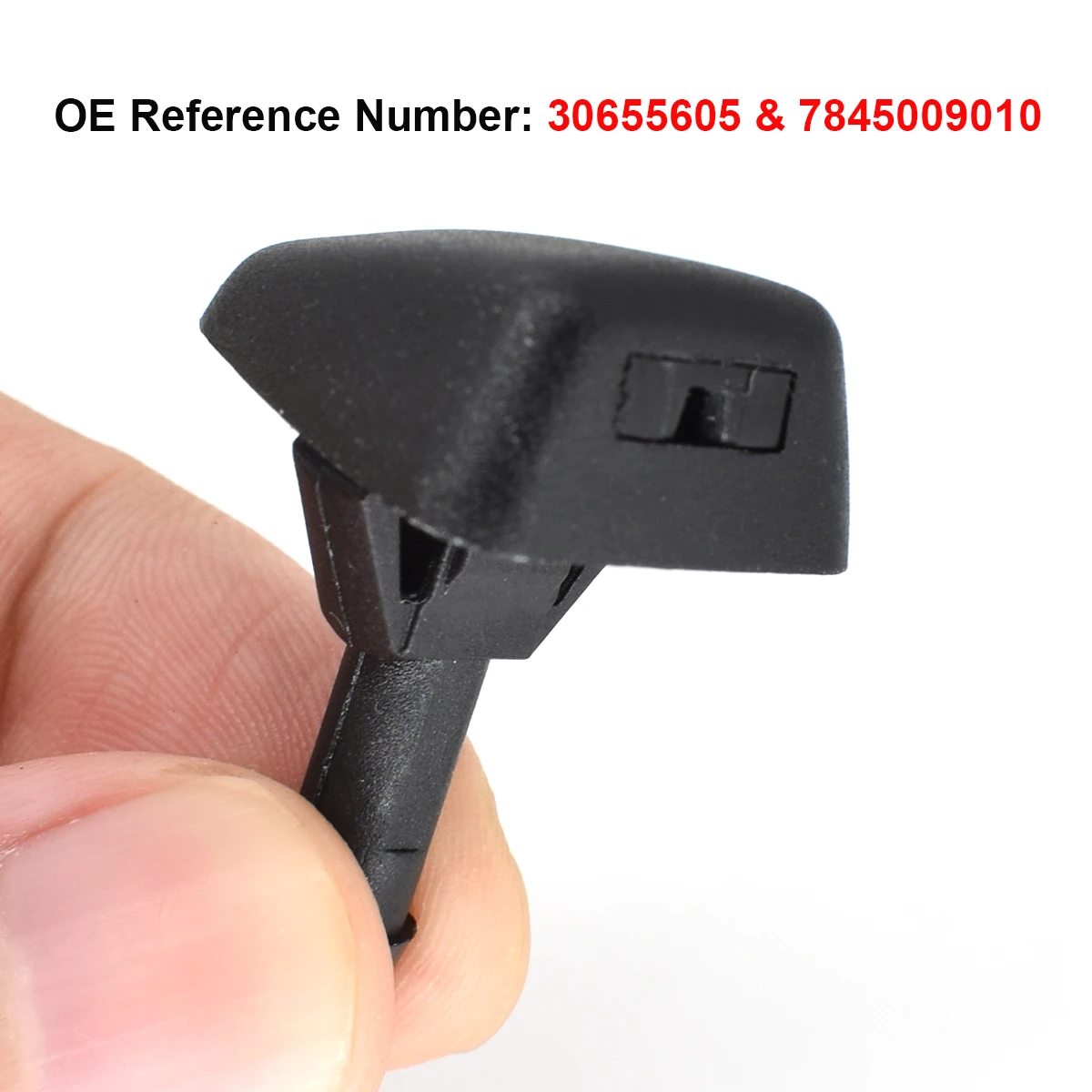 2x Front Windshield Wiper Washer Nozzle Spray Jet For Volvo C30 V40 S40 V50 C70 S70 S80 XC70 XC90 30655605 7845009 Water Nozzles