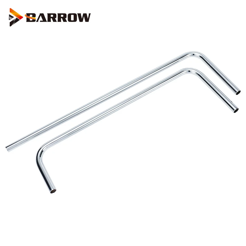 

Barrow Silver Metal Hard Tube 14mm Outer Diameter Building 90 Degree Pre Bend For Computer Water Build G1/4" ,TSWG-14/TDWG-14