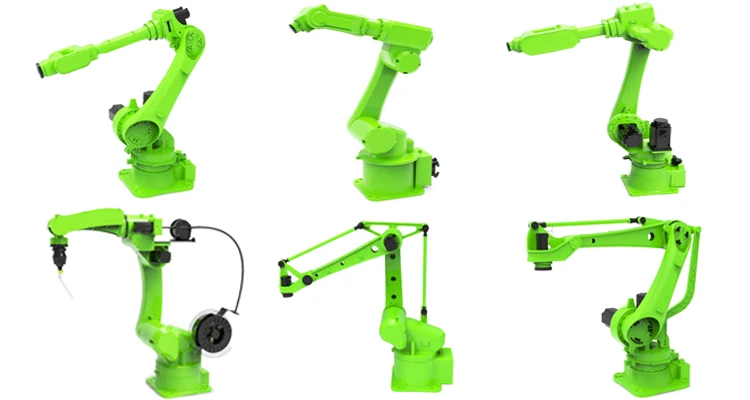 Industrail-kit de brazo de Robot de manipulación, 4 ejes, OEM, para paletización, desbarbado, carga de 10kg, estructura de sello completo