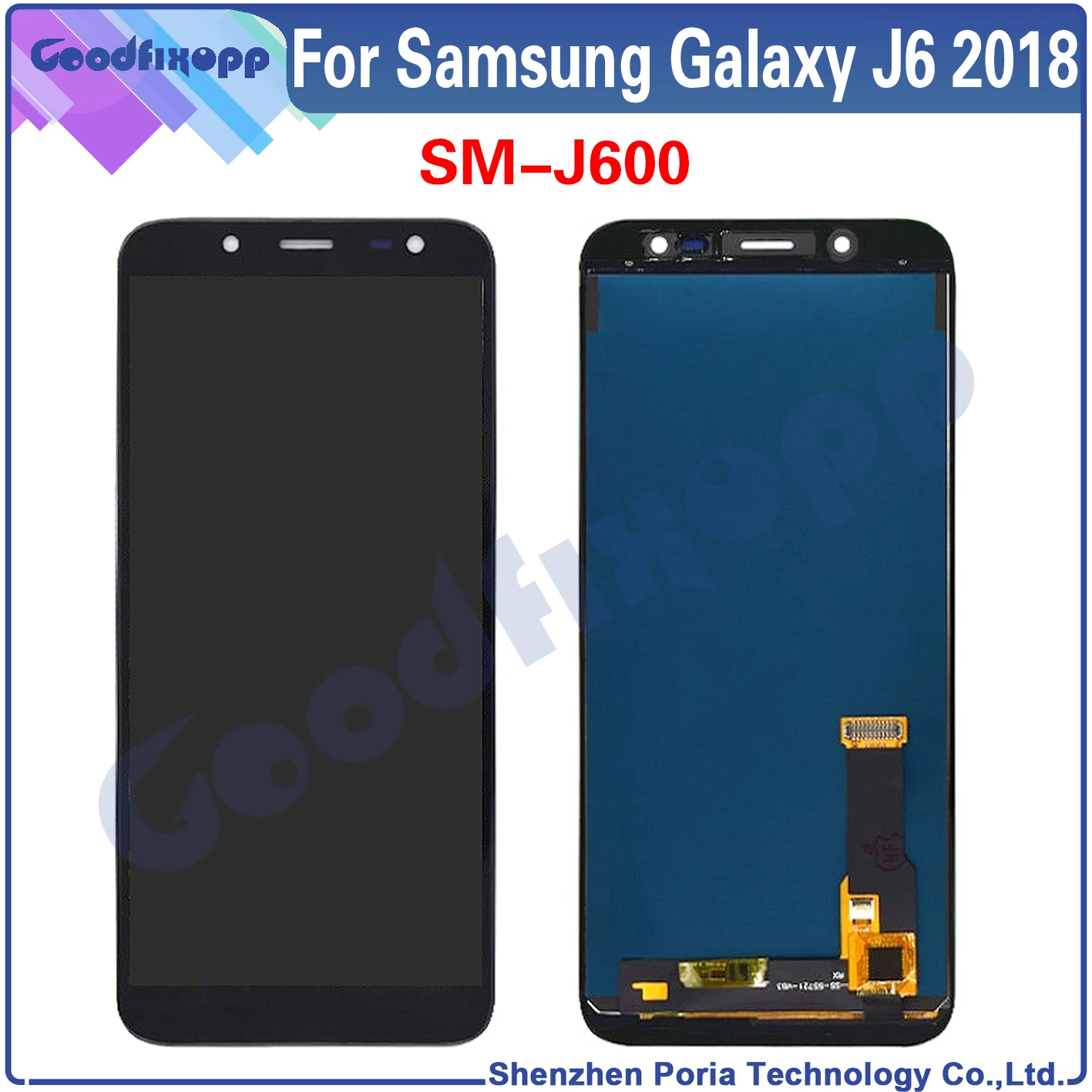 

For Samsung Galaxy J6 SM-J600G SM-J600F SM-J600L SM-J600 LCD Display Touch Screen Digitizer Assembly Replacement