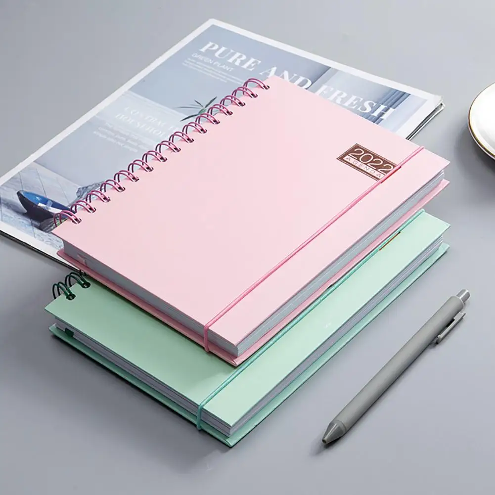 A5/A6 Notebook Agenda 2022 diario libro 365 giorni taccuino 2022 Planner diario blocco Note articoli di cancelleria блокнот для записей