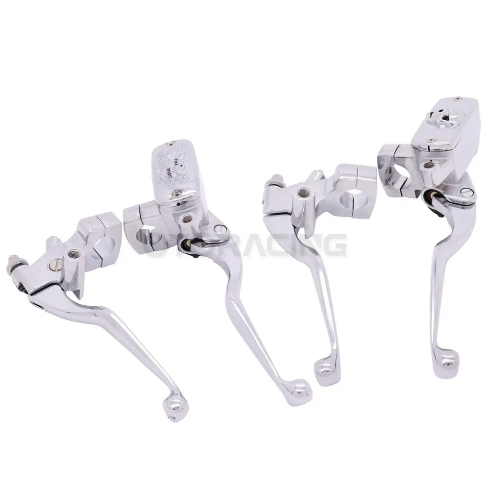 

1'' Motorcycle Brake Clutch Master Cylinder Reservoir Levers For Yamaha V-Star 650 950 1100 1300 XVS650 XVS950 XVS1100 XVS1300