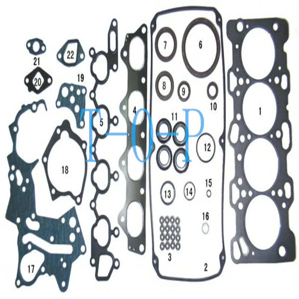 V31-4G64 Engine Complete Gasket Set MD974764 For Mitsubishi Shogun II Strada Montero 2351cc 2.4L MD346925