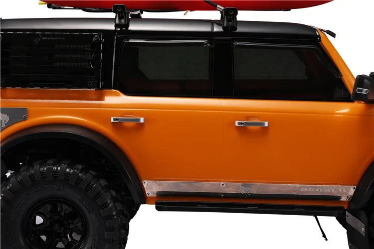 Для Traxxas Trx4 Bronco Trx6 G63 Rc4wd Yikong Axial Scx10 Iii 1:10 Rc автомобильная металлическая дверная ручка