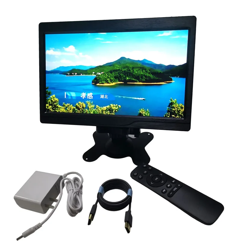 10.1 Inch Iptv Bluetooth Uitzending Tv Usb Wifi Android Apple Projectie Lcd Tv Monitor
