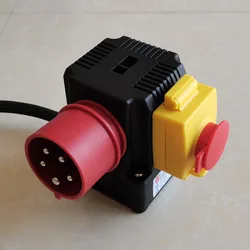 KEDU KOA1L Electromagnetic Switch European Switch-Plug Combination Three Phase Industrial Emergency Stop Button Switch AC400V