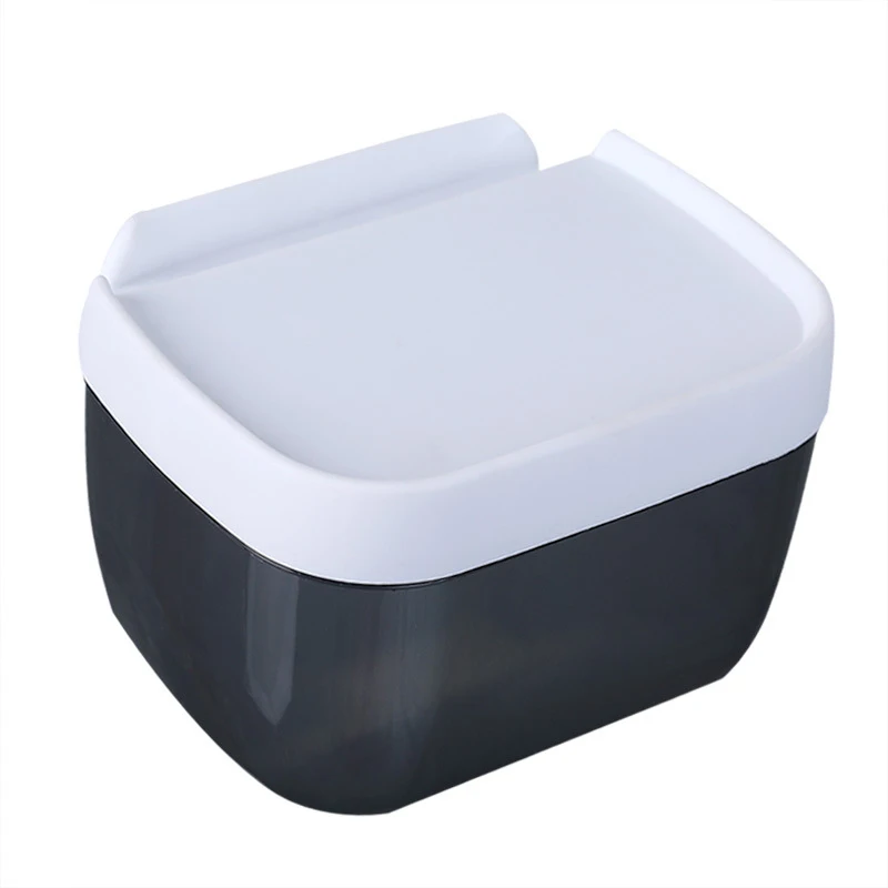 Wall Mount Tissue Holder for Bathroom Storage Box Punch-Free Home Supplies Phone Rack Case Toilet Paper Holder Waterproof