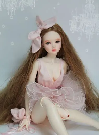 FREE SHIPPING!FREE makeup&eyes!Top Quality 1/3 BJD Supiadoll Emma Girl Pink Fairy Female 58cm Doll Best Gifts Model Manikin