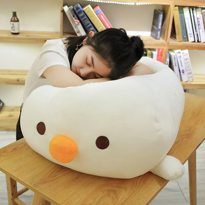 40/60/90cm Cute Chick Pillow 3in1 Chicken Cushion Plush Toy holding Sleeping Doll Super Soft Birthday Gift For Kids High Quality