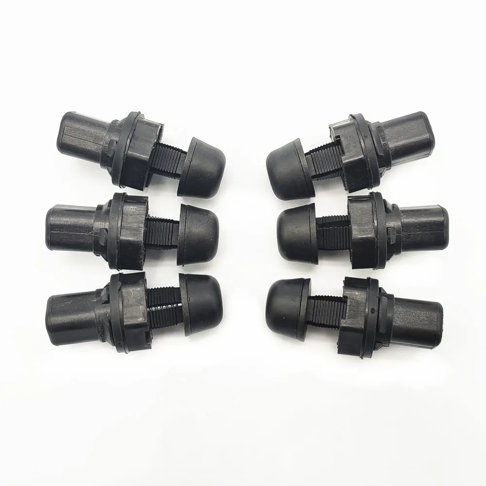 Black Adjustable Buffer Block Trunk Lids Limiting rubber pier 5KD 827 499 For Golf 6 MK6 2009 2010 2011 2012 2013 2014 