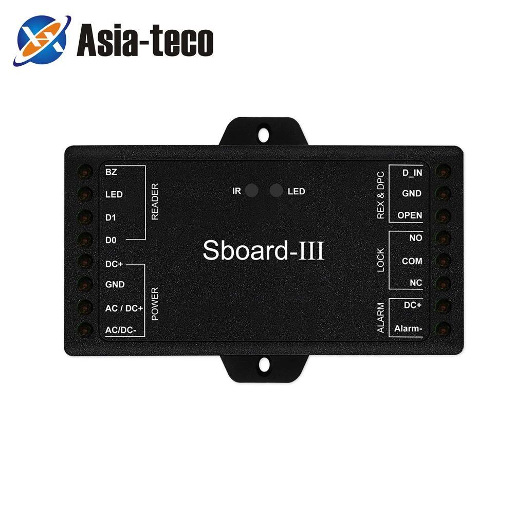 

12~28V AC/DC Sboard-III mini size single door access control board Panel Wiegand 26~44 56 58 64 bits Input