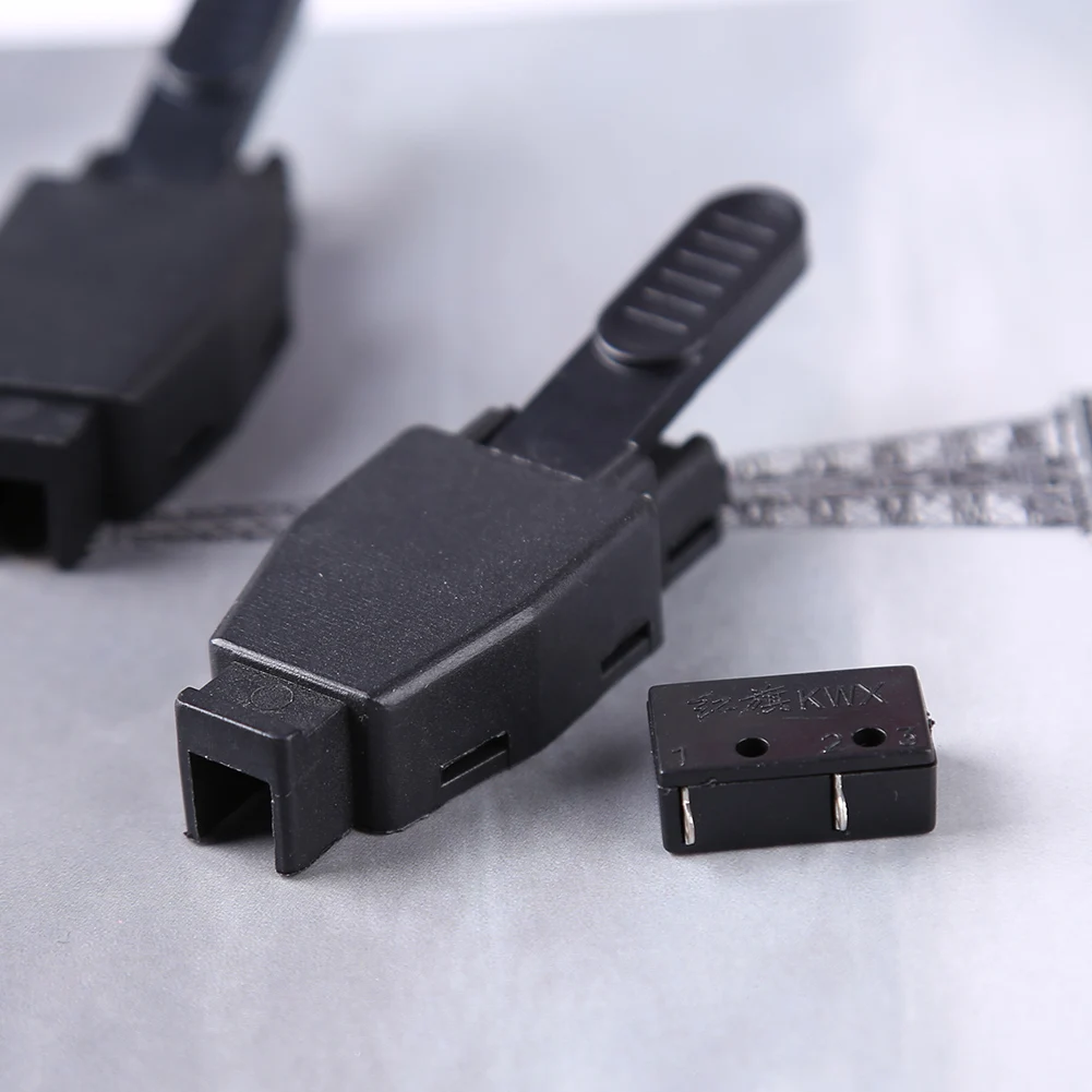 5Set Switch Trigger Micro Switch Metal Plastic Torch Switch Trigger Shell w/Micro Switch for TIG Argon Arc Welding