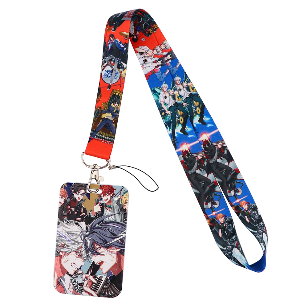 

Flyingbee X2346 Anime Figure Singers Lanyard Credit Card ID Holder Badge Student Women Travel Bank Bus Business Card Cover Badge