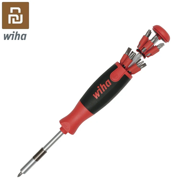 Youpin Wiha Screwdriver 26-in-1 Kit with Hidden Magazine Design Precision Chrome Vanadium Steel Dual-end Bits