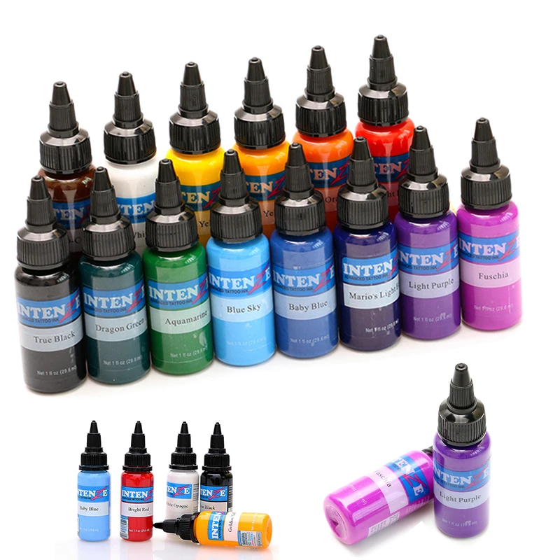 14-color-set-tattoo-ink-triple-black-permanent-makeup-tattoo-artist-black-ink-set-body-paint-art-tattoo-pigment