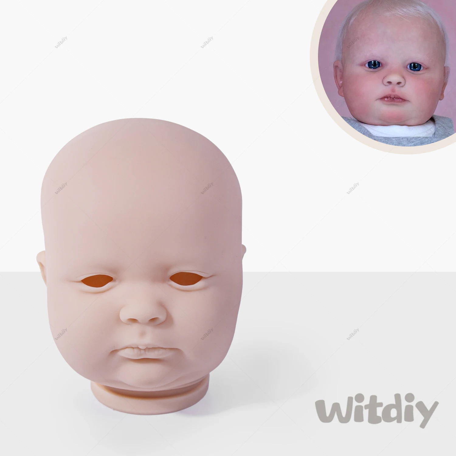 

Witdiy Joseph 60 cm/23.62 inch new vinyl blank reborn doll baby unpainted kit/Give 2 gifts