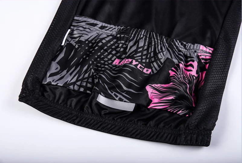 Damen-Fahrradbekleidung Mountainbike-Trikot Shorts Damen-Rennrad-Shorts und T-Shirt Jumpsuit Radsportanzug MTB – Detail 6
