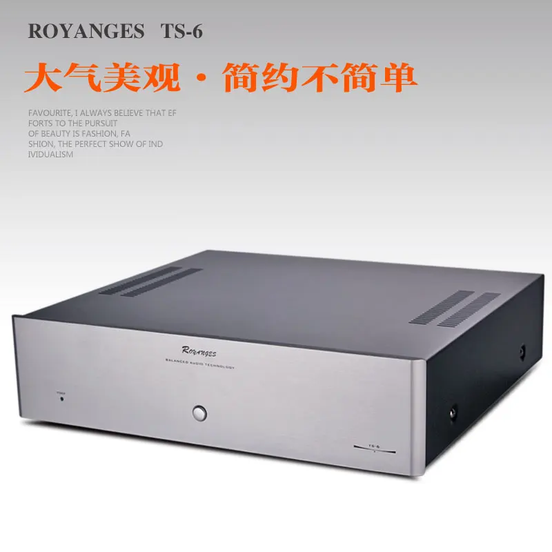 

Latest TS-6 180W*2 HIFI dual-channel high-power amplifier, dual-ring cow fever pure final stage, home speaker high-fidelity amp