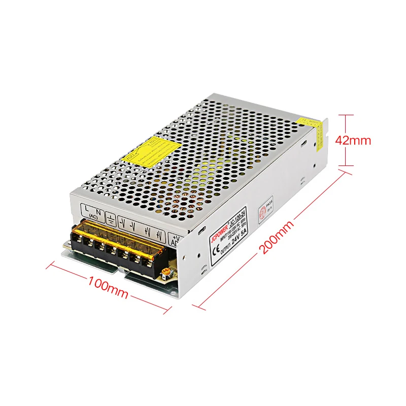 Transformer DC24V 5A  120W  Switch Power Supply of  AC110/240V