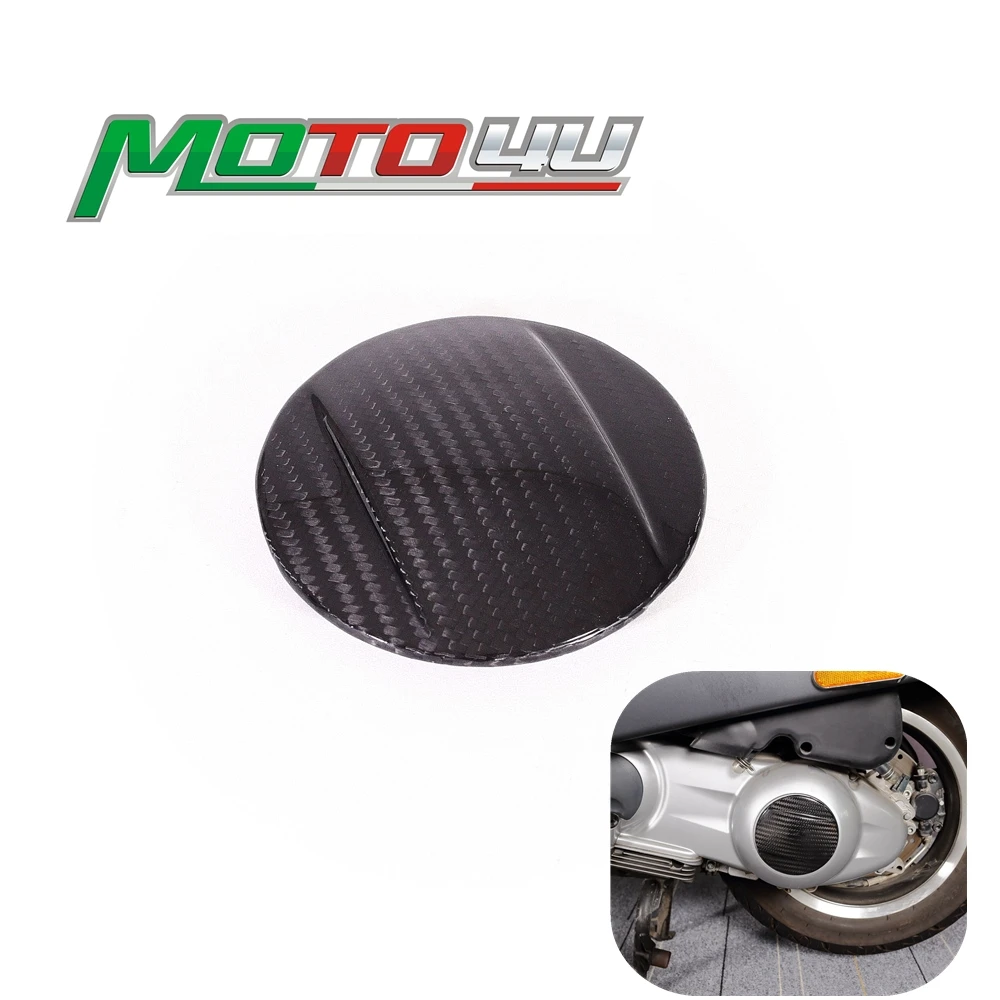 New Carbon Fiber Engine Stator Cover Protector Transmission Cover Cap For GTS300 GTS300ie GTS 300 GTV300