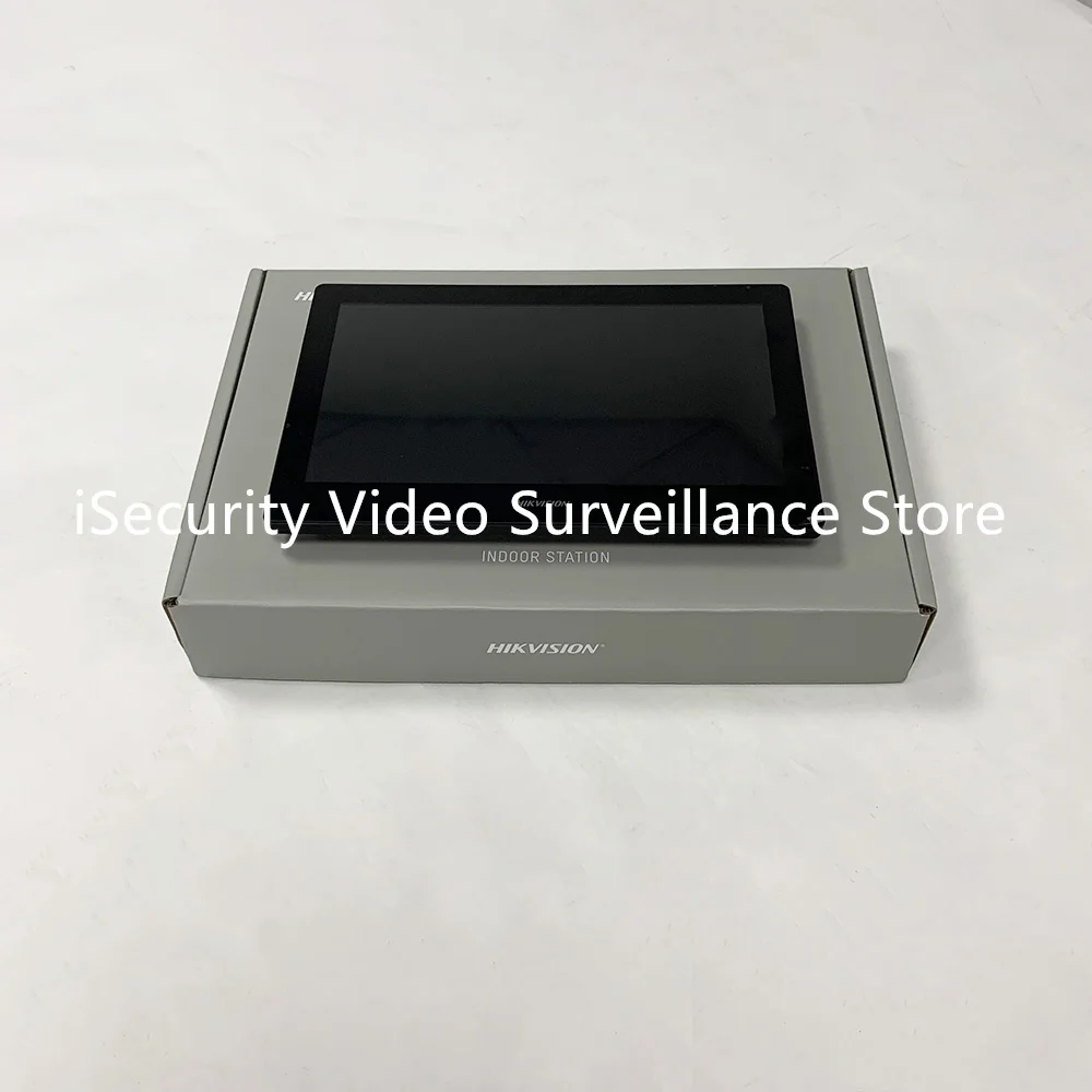 Hikvision DS-KH8520-WTE1 10-inch Video Intercom POE Remote Unlock Wireless WIFI IP Indoor Station Monitor Screen HIK-CONNECT