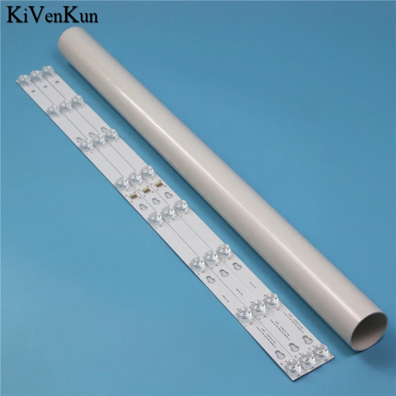 

3PCS 690mm 8LED Bulbs TV's LED Backlight Strips 4C-LB4008-HR01J TV LED Bars YHA-4C-LB4008-YH07J Bands Rulers Array Tapes