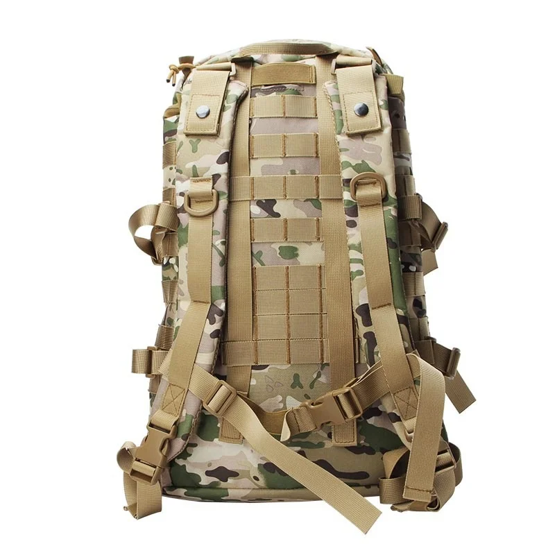 Imagem -02 - Mochila Tática Oxford Pano ao ar Livre Trekking Formação Ciclismo Tiro Montanhismo Bolsa Ventilador do Exército Camuflagem Caminhadas Bolsa